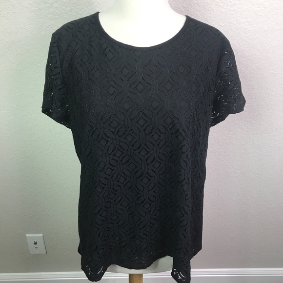 market and spruce hans crochet front top